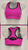 FUCHSIA SPORT BRA LIKE NEW  Women's - M