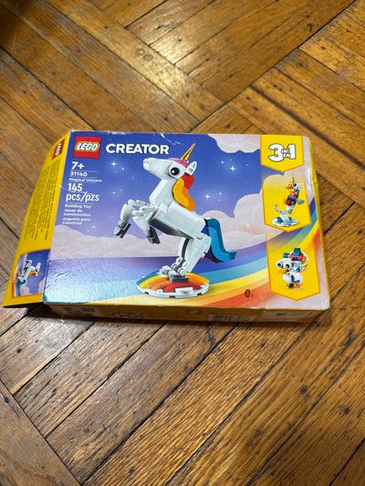 Lego creator magical unicorn building