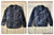 Perry Ellis portfolio-like new Blue and black puffer jacket Women's - S