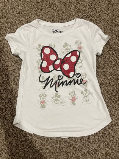 Disney Small Minnie short sleeve 6T/6