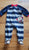 Little Me Like new cute & playful monkey graphic one piece snug fit PJ 12 Months