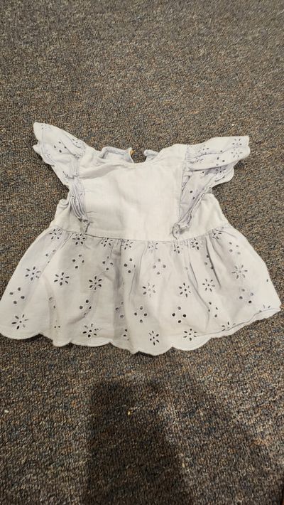 Zara Light blue summer top, tunic 6-9 Months