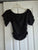Brand New Black short sleeved shirt  Women's - M