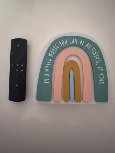 Rainbow sign Stand up