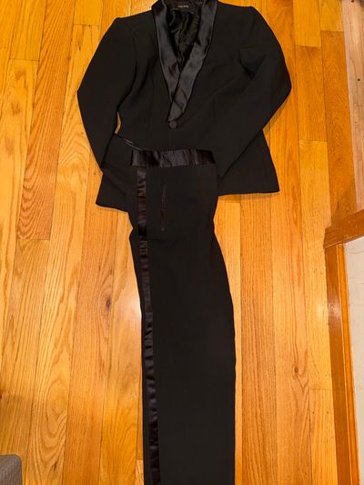 Zara Black womens tuxedo pants and jacket Women's - L