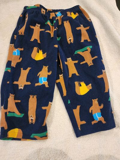 Carter Fleece pant with bear 24 Months