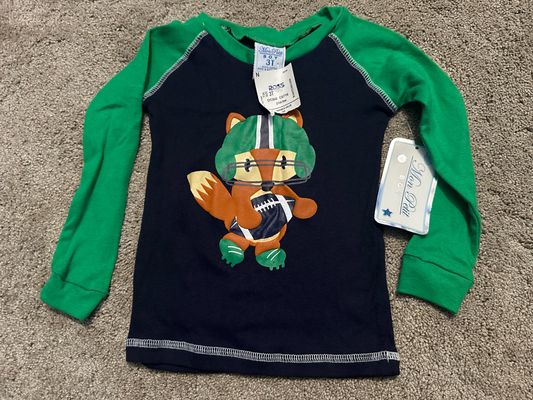 MonPetit NEW: Football Fox or Squirrel 3T