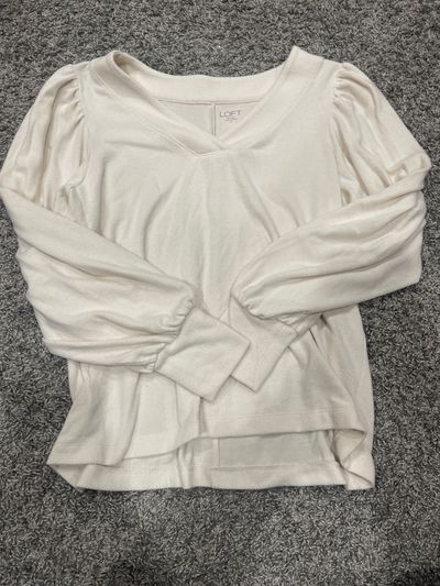 Loft Cream sweater Women's - M