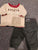 Cat and Jack Doggy Sweatshirt and gray pants 0-3 Months