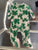 Carter's white and green shamrock footie 9 Months