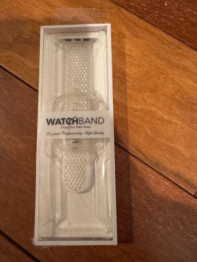 Brand new replacement clear watch band