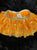 Baby essentials Pumpkin foil tulle skirt size 6 mo 6-9 Months