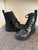 Art Class Black Glitter Zip up Boots  13 (Lil' Kid)