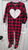 Carters fleece footed red check heart PJ 3T