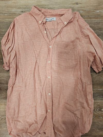 Old navy Pink shirt sleeve button down shirt Men's - M