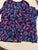 CuddleDuds size 14 long sleeve pjs Navy blue purple pink butterfly pjs 14-16