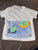 Carters White graphic tee 2T