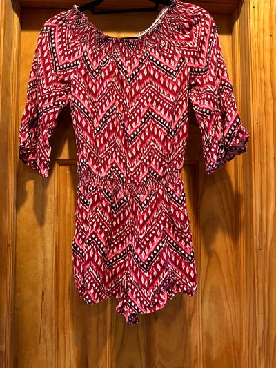 Justice Romper 3/4 sleeve 14-16
