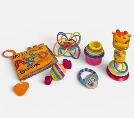 Fun Variety Colorful Toy Set Excellent Condition