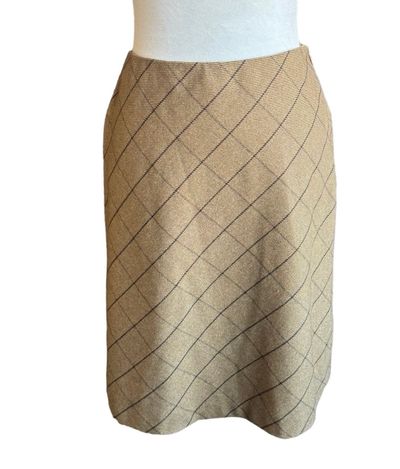 Ann Taylor loft Tan skirt Women's 2