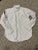 Polo Ralph Lauren Blue and white starch striped button down shirt 10-12