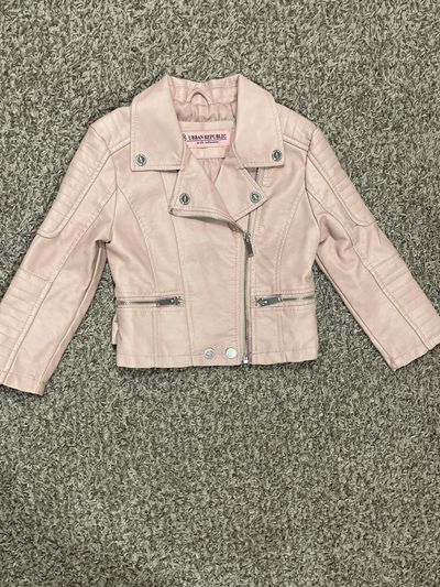 Urban republic Faux leather pink jacket 3T