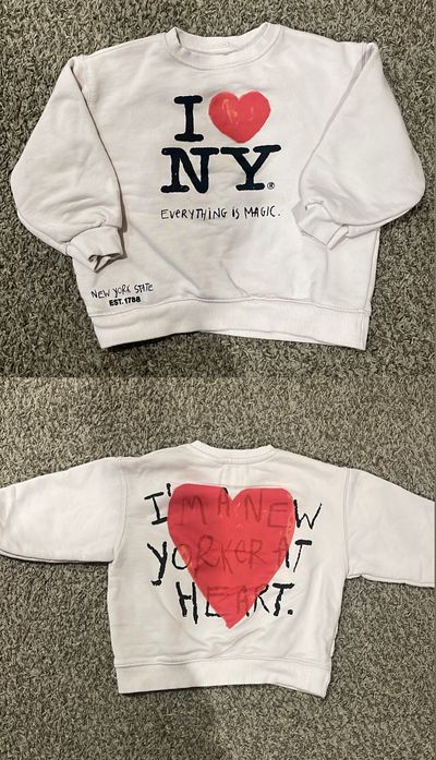 Zara Crew neck front and back 6T/6