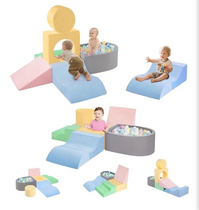 6 Piece Soft Foam Play Set Brand New