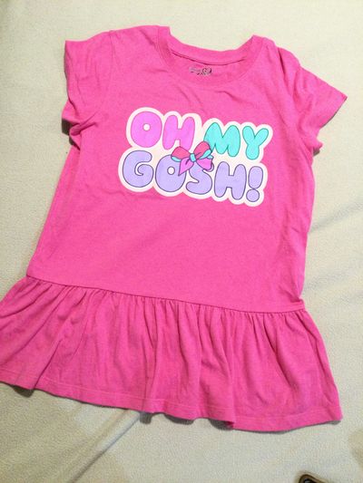 Nickelodeon Oh my gosh pink tunic 7-8