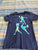 Childrens Place Size 14 Navy Blue Sports T- Shirt 14-16