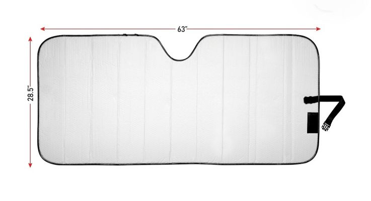 NEW SUN SHADE UNIVERSAL FIT BLACK/GRAY