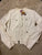 SO NEW white zip up spring jacket Junior L - 8