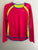 Nike Dri Fit Red and Yellow Active Top Women's - M