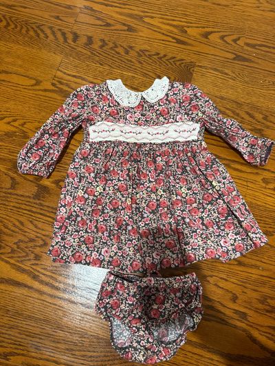 Bonnie Baby 18 mo floral dress with bloomers 18 Months
