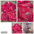 Girls robe Red with hearts and heart shaped pockets 7-8