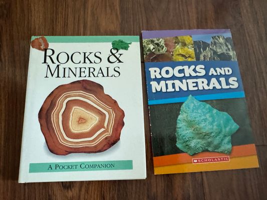Two books Rocks &  minerals
