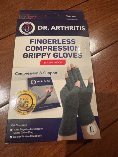 Brand new fingerless compression gloves Dr arthrit