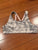 Old Navy, gray white camo sports bra size 10/12  10-12