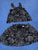 NWOT Jason Wu NWOT black skirt set with white floral print 3T