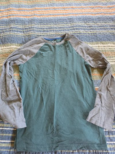 Sonoma Size 14 Green Gray L/S 14-16