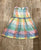 Gap rainbow gingham dress  4T