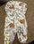 Carter zip up fleece footed pajama Dinosaurs 2T