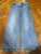 Gymboree braided pocket wide leg jeans Sz 8 7-8