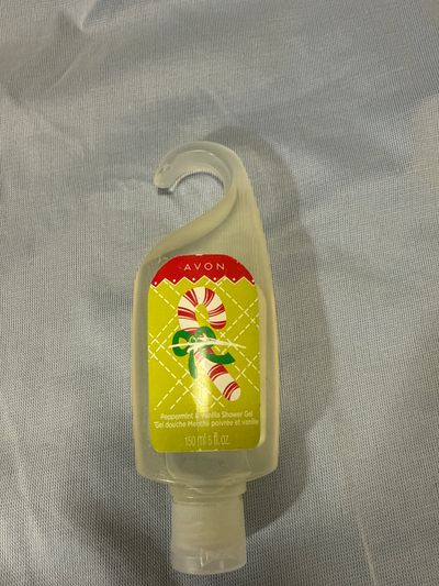 Avon 5 ounce peppermint vanilla shower gel