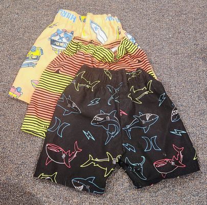 Hurley Bundle of 3 swim trunks 2T