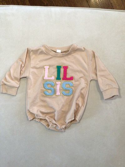 Lil sis bubble Size 70 6-12 Months