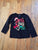 Santa loves me long sleeve shirt  3T