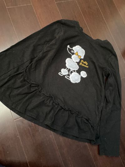 Garanimals Pretty Princess black shirt 5T/5
