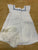 Carters White gauze dress with bloomers 12-18 Months