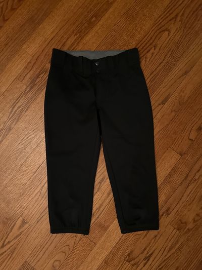 Mizuno Black Softball Pants Junior XS - 0